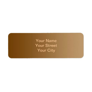 ONLY COLOR gradients - brown