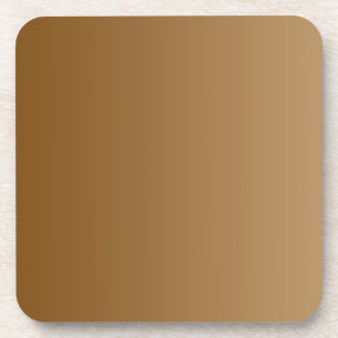 ONLY COLOR gradients - brown Coaster