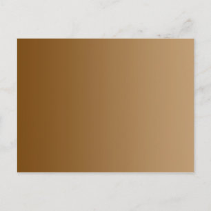 ONLY COLOR gradients - brown Postcard