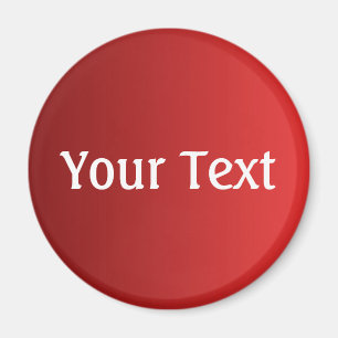 ONLY COLOR gradients fire red + your text Magnet