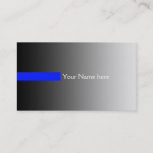 ONLY COLOR gradients grey - stripes royal + text Business Card