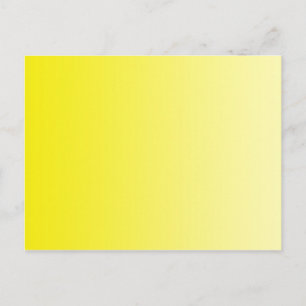 ONLY COLOR gradients - lemon Postcard