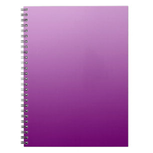 ONLY COLOR gradients - magenta Notebook