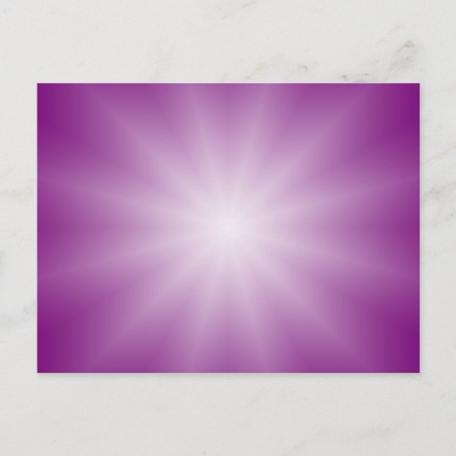 ONLY COLOR gradients - magenta Star Postcard (Front)