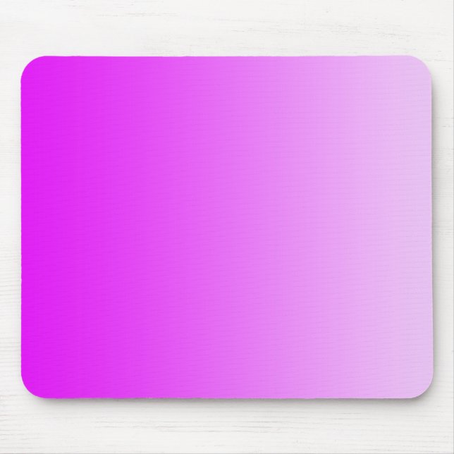ONLY COLOR gradients - neon pink Mouse Pad (Front)