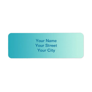ONLY COLOR gradients - ocean blue