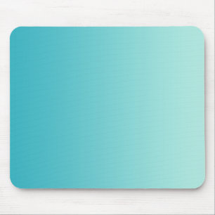 ONLY COLOR gradients - ocean blue Mouse Pad