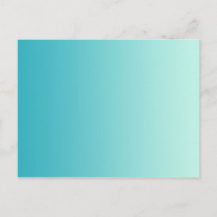 ONLY COLOR gradients - ocean blue Postcard