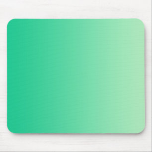 ONLY COLOR gradients - ocean green Mouse Pad