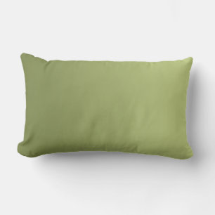 ONLY COLOR gradients - olive green Lumbar Cushion