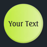 ONLY COLOR gradients spring green   your text Magnet<br><div class="desc">Only Colour Composing by EDDA Fröhlich | Template: background colour for your text or image | Trend: colour your life. | You miss other colours,  products or designs? Feel free to contact me: contact@eddart.de</div>