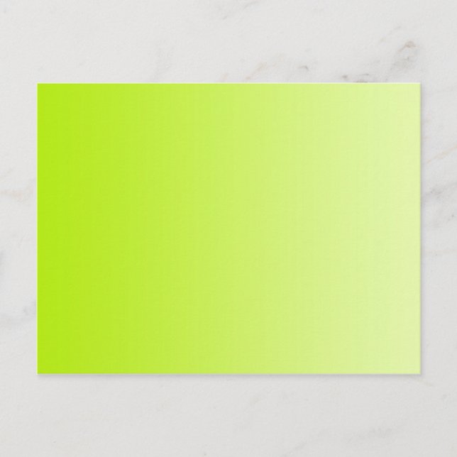 ONLY COLOR gradients - spring Postcard (Front)