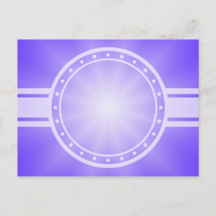 ONLY COLOR gradients - violet Star Postcard