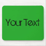 ONLY COLOR / grass green   your text Mouse Pad<br><div class="desc">Only Colour Composing by EDDA Fröhlich | Template: background colour for your text or image | Trend: colour your life. | You miss other colours,  products or designs? Feel free to contact me: contact@eddart.de</div>