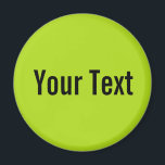 ONLY COLOR / light green   your text Magnet<br><div class="desc">Only Colour Composing by EDDA Fröhlich | Template: background colour for your text or image | Trend: colour your life. | You miss other colours,  products or designs? Feel free to contact me: contact@eddart.de</div>