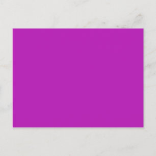 ONLY COLOR - magenta Postcard