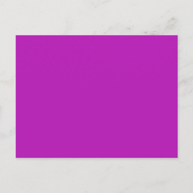 ONLY COLOR - magenta Postcard (Front)