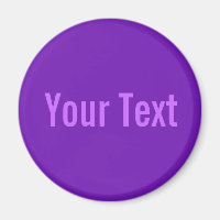 ONLY COLOR / purple + your text