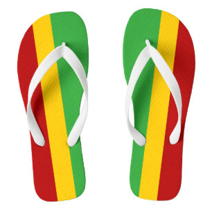 ONLY COLOR STRIPES - yellow, red Jandals