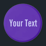 ONLY COLOR / violet   your text Magnet<br><div class="desc">Only Colour Composing by EDDA Fröhlich | Template: background colour for your text or image | Trend: colour your life. | You miss other colours,  products or designs? Feel free to contact me: contact@eddart.de</div>