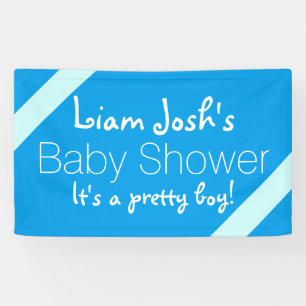 Only Colour baby blue & Words + your ideas Banner