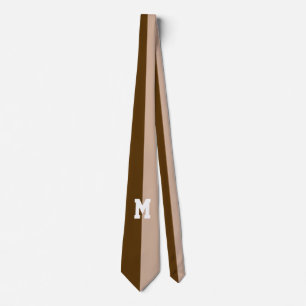 Only Colour Backgr. - 1/2 dark brown + your idea Tie