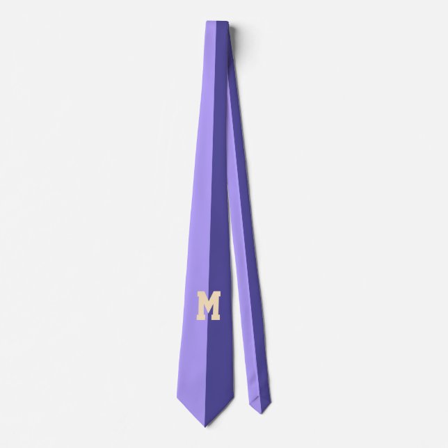 Only Colour Backgr. - 1/2 light violet + your idea Tie (Front)