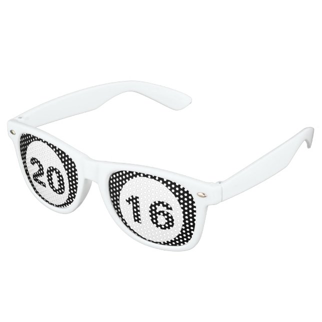 Only Colour Background - black + your ideas Retro Sunglasses (Angled)