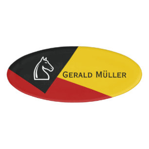 Only Colour Background - grass green lemon Name Tag