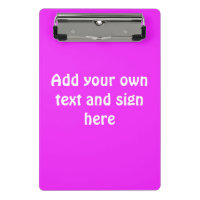 Only Colour Background - pink + your ideas