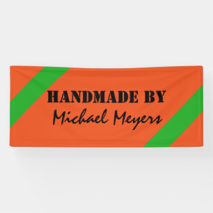 Only Colour grass green & Words + your ideas Banner