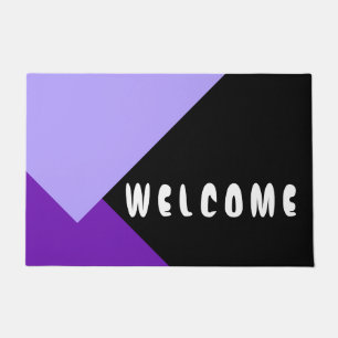 Only Colour purple, light violet + your ideas Doormat
