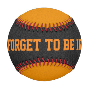 Only Colour splatter - black orange + your ideas Baseball