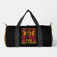 Only Few Can Finish Gym - Vintage Weightlifting
