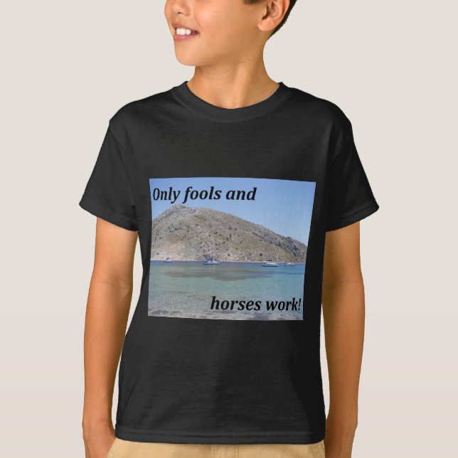 Only Fools And Horses Work. T-Shirt (Front)
