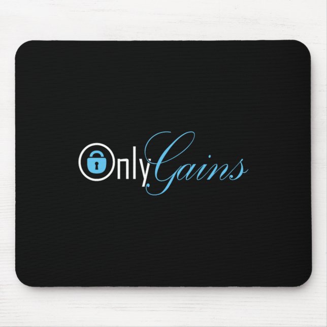 Only Gains Fitness Studio 1  Mouse Pad (Front)