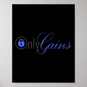 Only Gains Fitness Studio  Poster