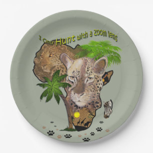 Only hunt with a zoom lens paper plate