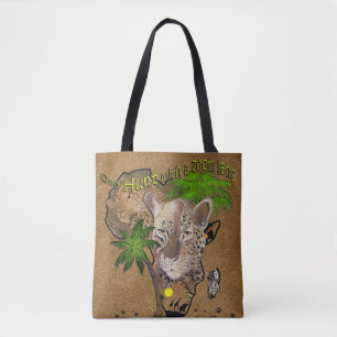 Only hunt with a zoom lens tote bag