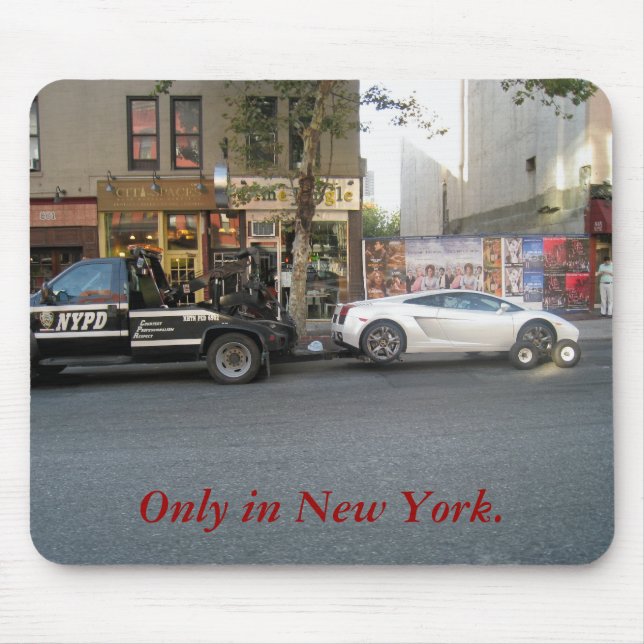 Only in New York Mousepad (Front)