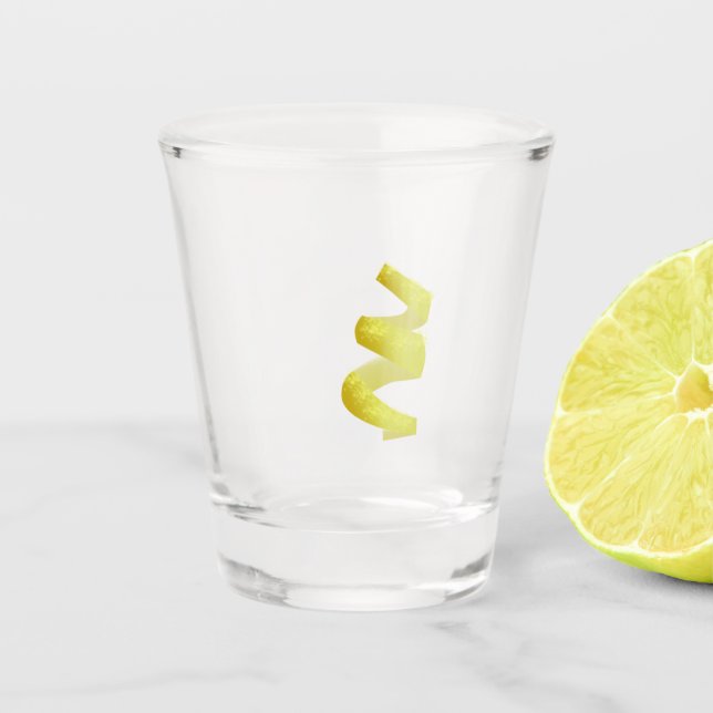 only lemon Shot glass (Front)