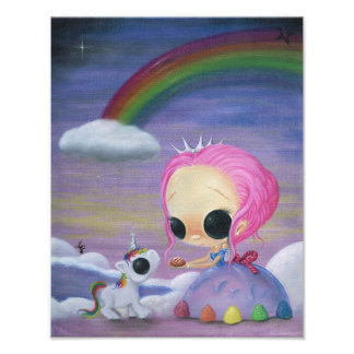 Only love and laughter photo print