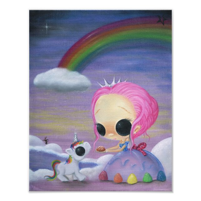 Only love and laughter photo print (Front)