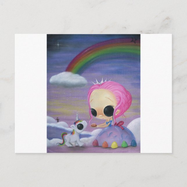 Only Love and Laughter Postcard (Front)