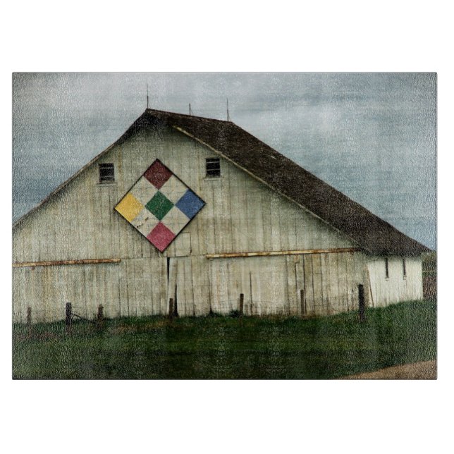 Only Memories, A Barn That Once Was Cutting Board (Front)