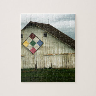 Only Memories, A Barn That Once Was Jigsaw Puzzle