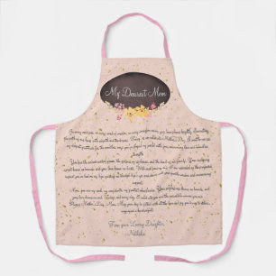 Only Mum's Love Words to Mum Apron
