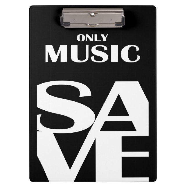 Only Music Save. Clipboard (Front)
