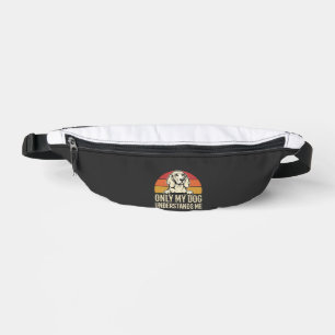 Only My Dog Understands Me Vintage Dog Bum Bags