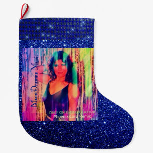 Only on the Dance Floor Remix Large Christmas Stocking